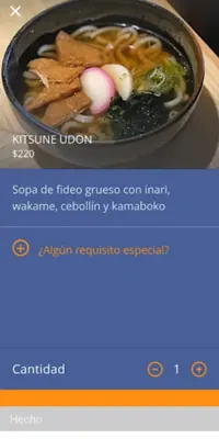 Deigo Cocina Japonesa android App screenshot 1